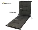 sunnypillow Liegenauflage Grau UV-Lichtecht Gartenliege Bild 3