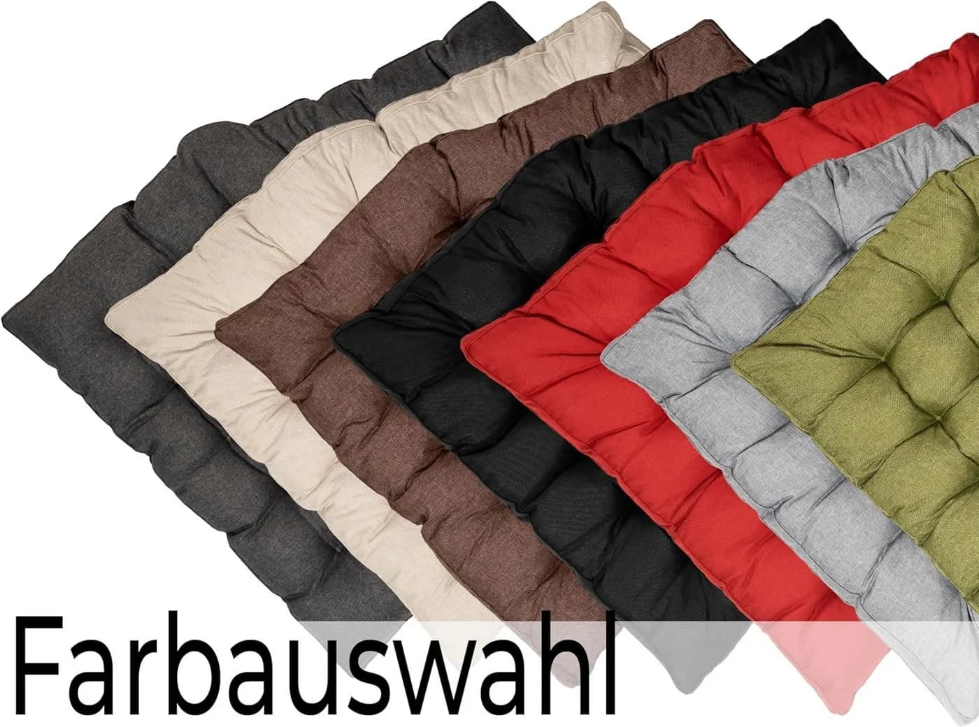 sunnypillow Hängesessel Kissen Braun - Bild 5