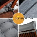 Sunnypillow Liegenauflage Grau 200x60cm Extra Dick Bild 5