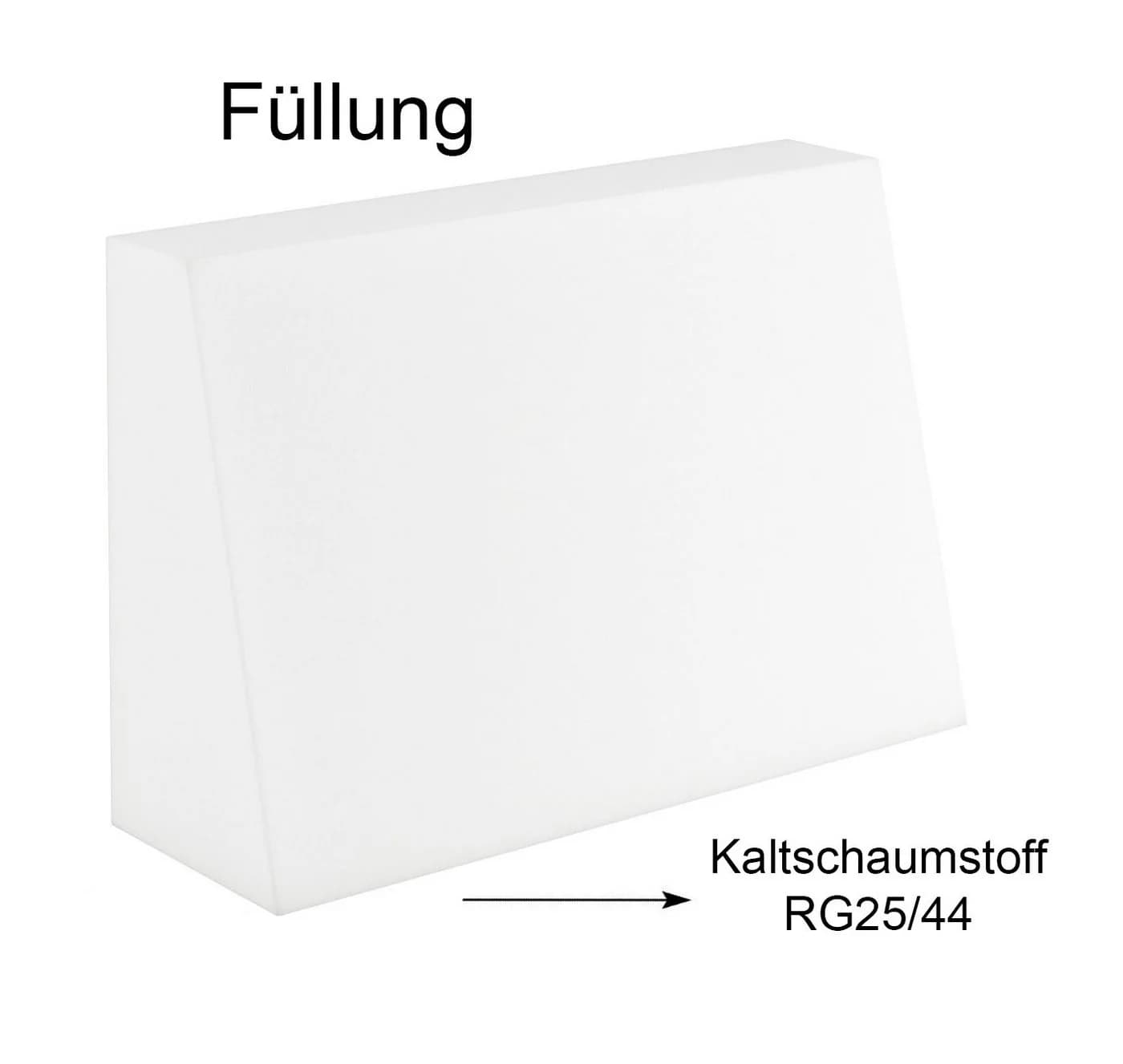 sunnypillow Rückenkissen Palettenkissen Anthrazit Gesteppt - Bild 4