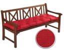 sunnypillow Bankauflage rot mit Befestigungsbändern Bild 5