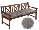 sunnypillow Bankauflage Grau 110x50 cm - Wasserabweisend & Dick Bild 5