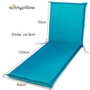sunnypillow Liegenauflage Blau Modell Oxford Bild 1