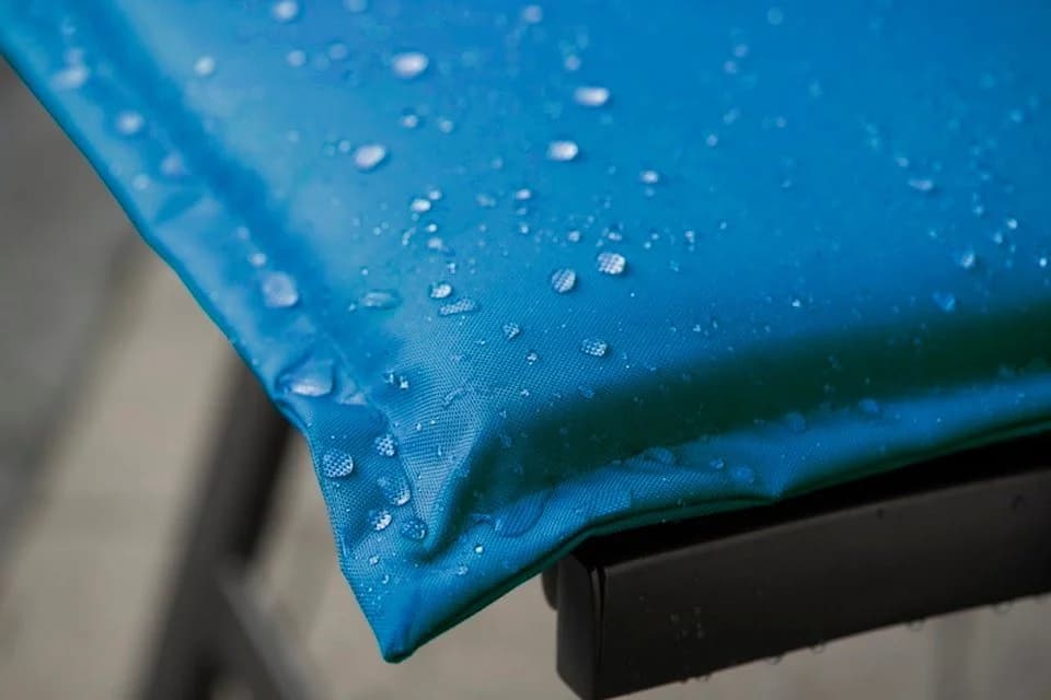sunnypillow Liegenauflage Blau Modell Oxford - Bild 4