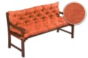sunnypillow Bankauflage Orange Polyester mit Befestigungsbändern Bild 3