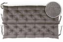sunnypillow Bankauflage grau mit Befestigungsbändern Bild 5