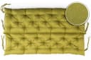 sunnypillow Bankauflage mit Befestigungsbändern grün Bild 5