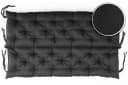 sunnypillow Bankauflage Schwarz Polyurethan Schaum Bild 5