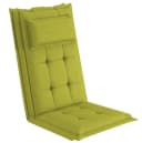 Sunnypillow Hochlehnerauflage Gartenstuhl mit Kopfpolster Grün Bild 2