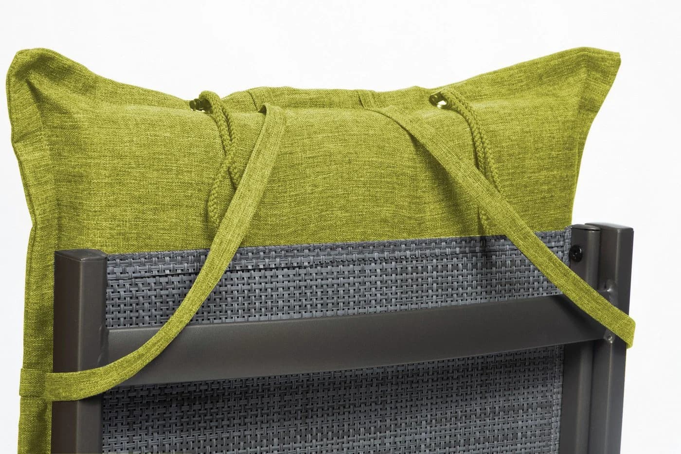Sunnypillow Hochlehnerauflage Gartenstuhl mit Kopfpolster Grün - Bild 5