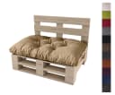 sunnypillow Palettenkissen Gesteppt Sandfarben Bild 2