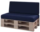 sunnypillow Palettenkissen Milano 2er Set Grau Bild 2