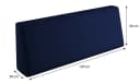 sunnypillow Palettenkissen Milano 2er Set Grau Bild 5