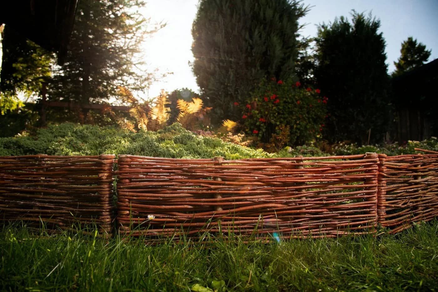 sunnypillow Beetbegrenzung aus Weide Natur - Bild 5
