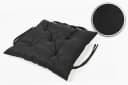 sunnypillow Bankauflage Schwarz 60x60 cm wasserabweisend Bild 5