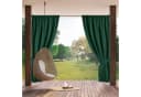 Eurofirany Outdoorvorhang GARDEN Dunkelgrün Polyester wasserdicht UV-Schutz Bild 1