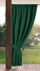 Eurofirany Outdoorvorhang GARDEN Dunkelgrün Polyester wasserdicht UV-Schutz Bild 2