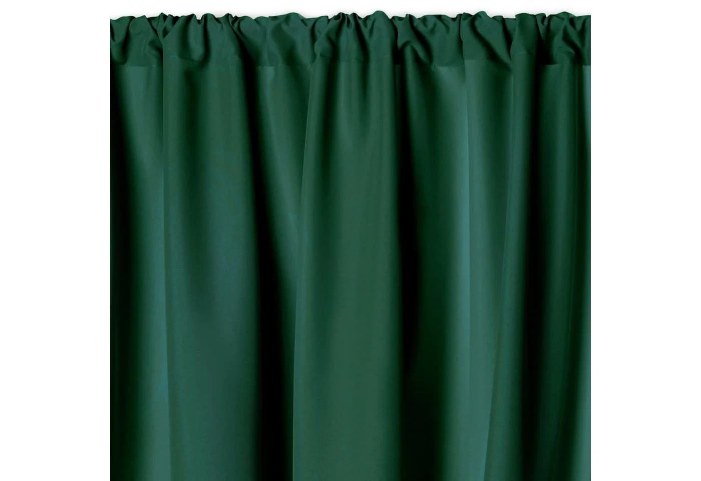 Eurofirany Outdoorvorhang GARDEN Dunkelgrün Polyester wasserdicht UV-Schutz - Bild 4