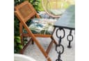 Eurofirany Stuhlkissen Wasserfest 40x40 cm Beige Gesteppt Bild 1