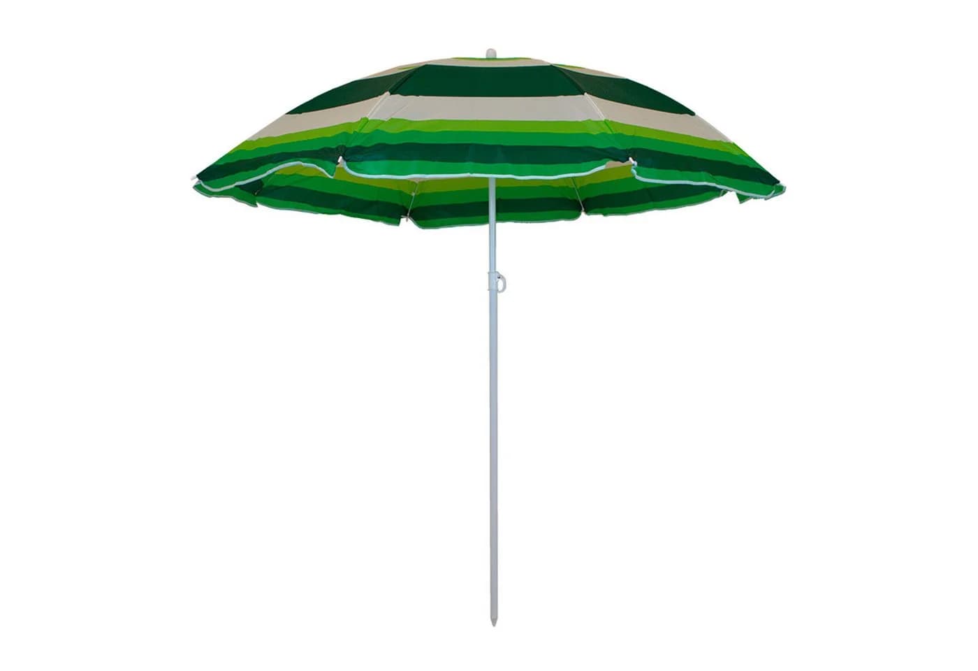 Master Grill & Party Sonnenschirm 180cm Weiß-Grün