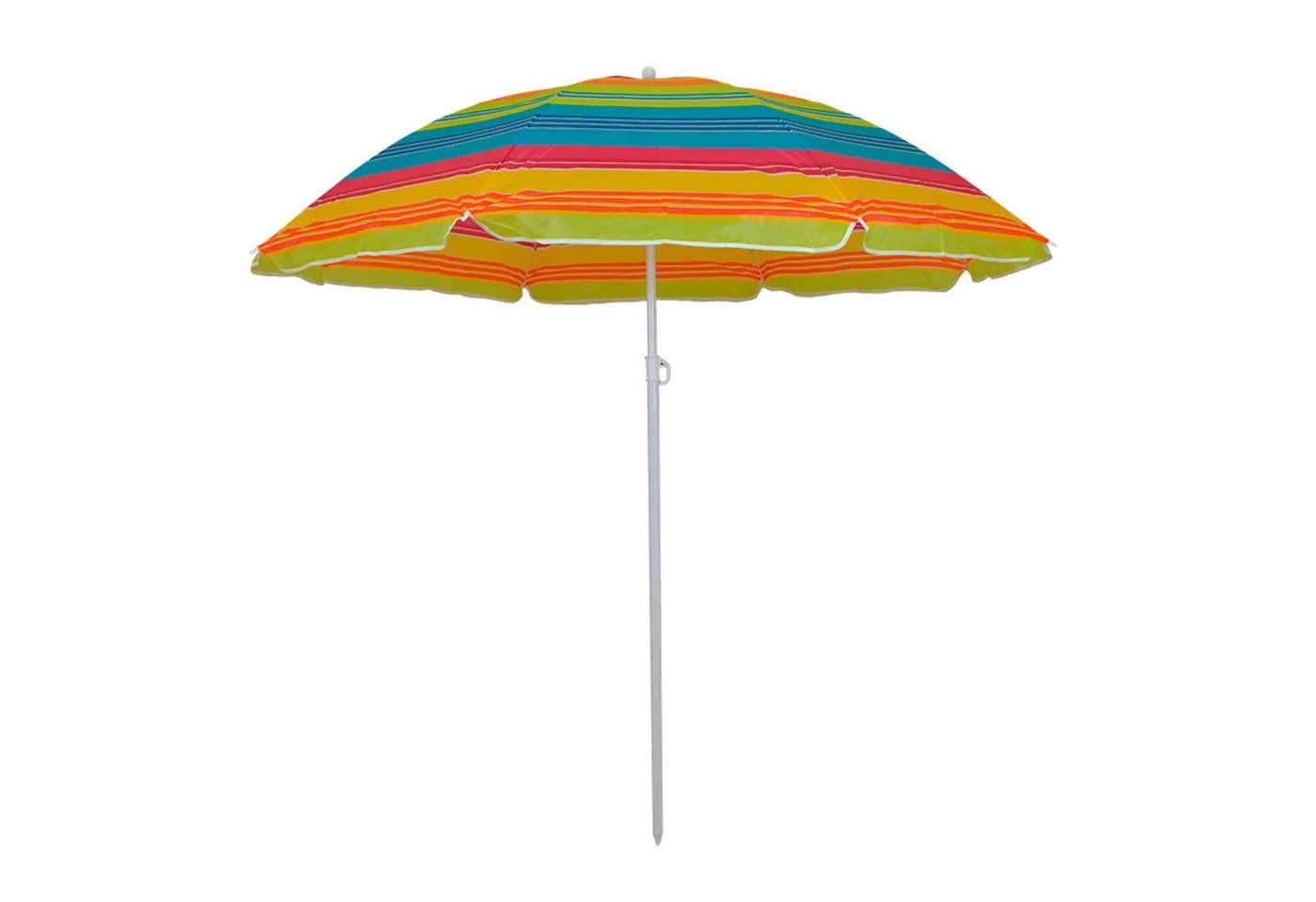 Master Grill & Party Sonnenschirm JKB02 Bunte Streifen 180 cm - Bild 2