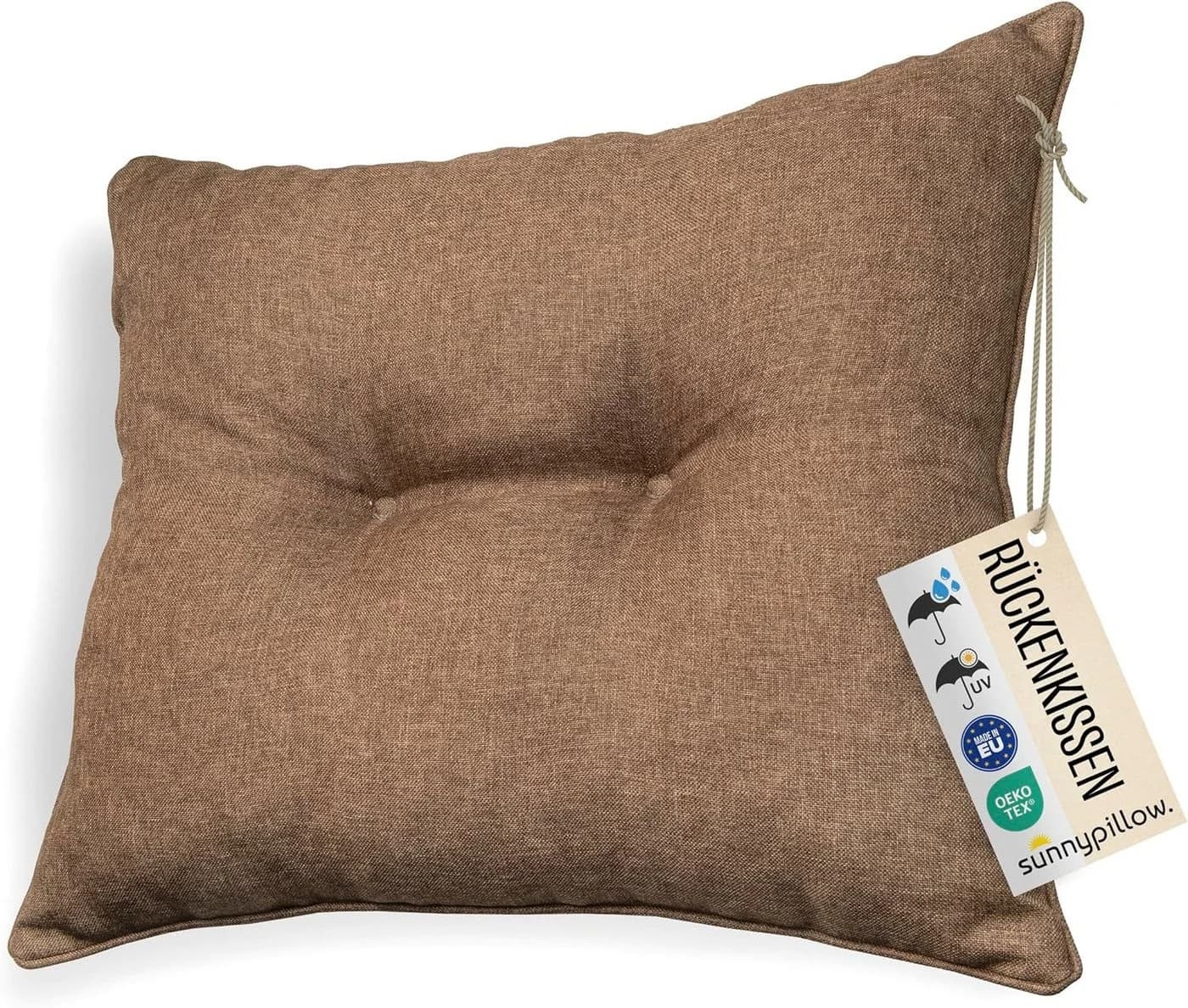 sunnypillow Stuhlkissen Gartenkissen für Gartenmöbel Rattanmöbel, Outdoor / Indoor - Bild 2