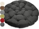 sunnypillow Sesselauflage Schwarz UV-beständig Bild 2