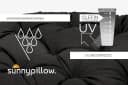 sunnypillow Sesselauflage Schwarz UV-beständig Bild 5