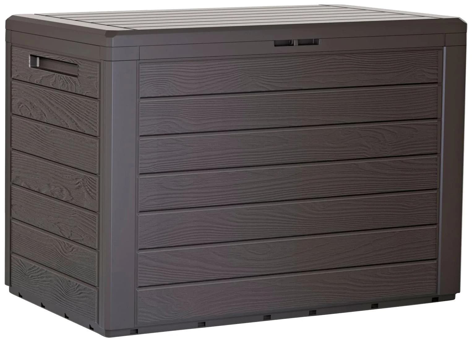 Prosperplast Auflagenbox Braun UV-beständig Kunststoff - Bild 2