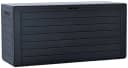 Prosperplast Gartenbox Woodebox 280 Liter Anthrazit Bild 2