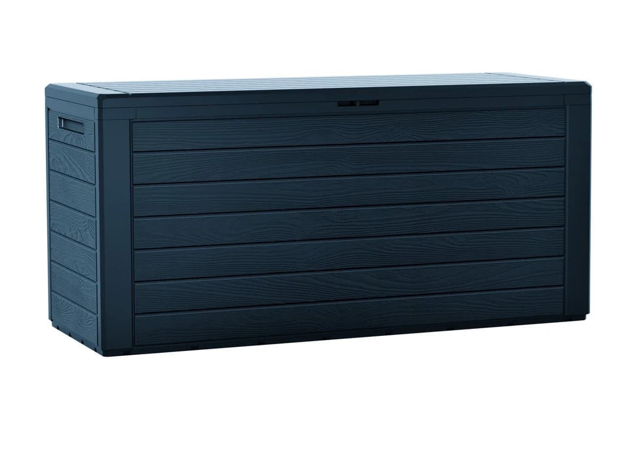 Prosperplast Gartenbox Woodebox 280 Liter Anthrazit - Bild 3