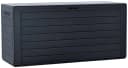Prosperplast Gartenbox Woodebox 280 Liter Anthrazit Bild 4
