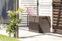 Prosperplast Aufbewahrungsbox Woodebox Braun 140 Liter Kunststoff Bild 1