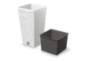 Prosperplast Blumentopf Furu Square Weiß 11,4L Bild 1
