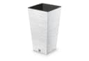Prosperplast Blumentopf Furu Square Weiß 11,4L Bild 2