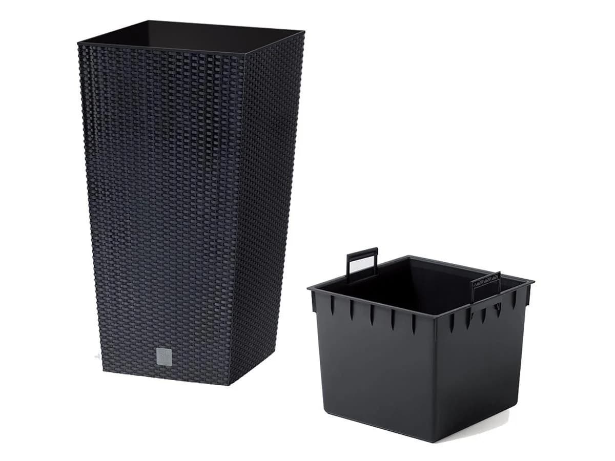 Prosperplast Blumentopf Rato Square 50 cm Anthrazit inkl. Einsatz - Bild 5
