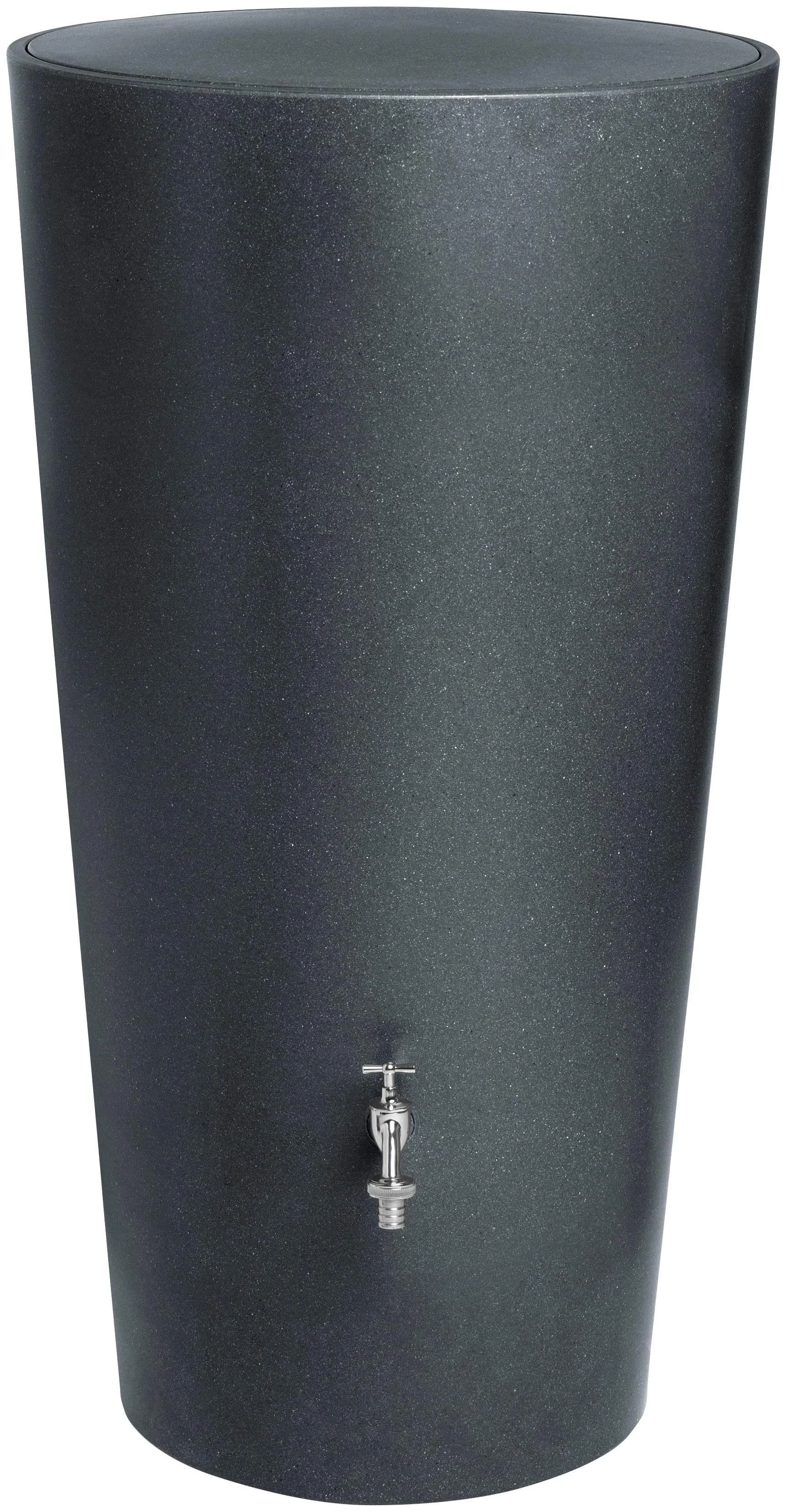 ARVES Regenwassertank 210l Anthrazit Kunststoff