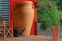 ARVES Regentonne 300 l Terracotta UV-beständig Bild 2
