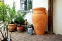 ARVES Regentonne 300 l Terracotta UV-beständig Bild 3