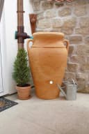 ARVES Regentonne 300 l Terracotta UV-beständig Bild 5