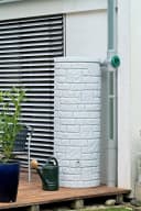 ARVES Regentonne Arcado Grau 460l mit Pflanzschale Bild 2