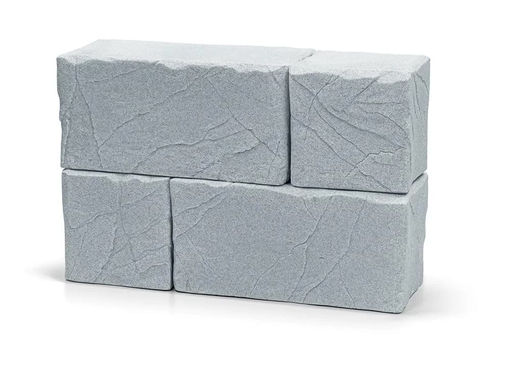 ARVES Regenwassertank Stone Block Grau Polyethylen