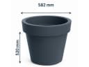 Prosperplast Blumentopf Lofly Anthrazit Bild 4