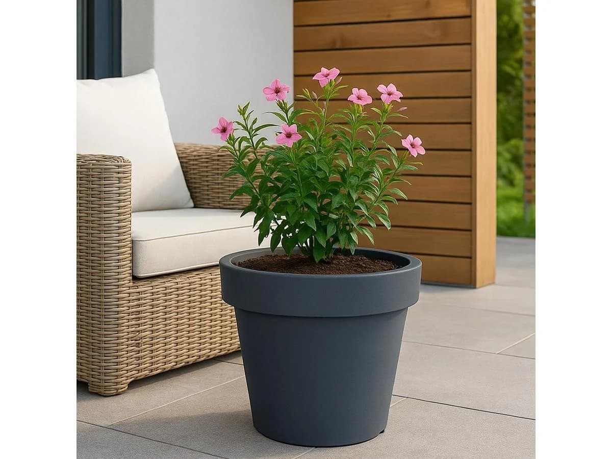 Prosperplast Blumentopf Lofly Anthrazit - Bild 5