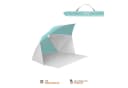 NILS Strandschirm 2-in-1 Windschutz blau mit Boden Bild 2