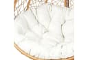 Lookway Hängesessel VIRELLA XL mit Kissen Braun/Beige Bild 5