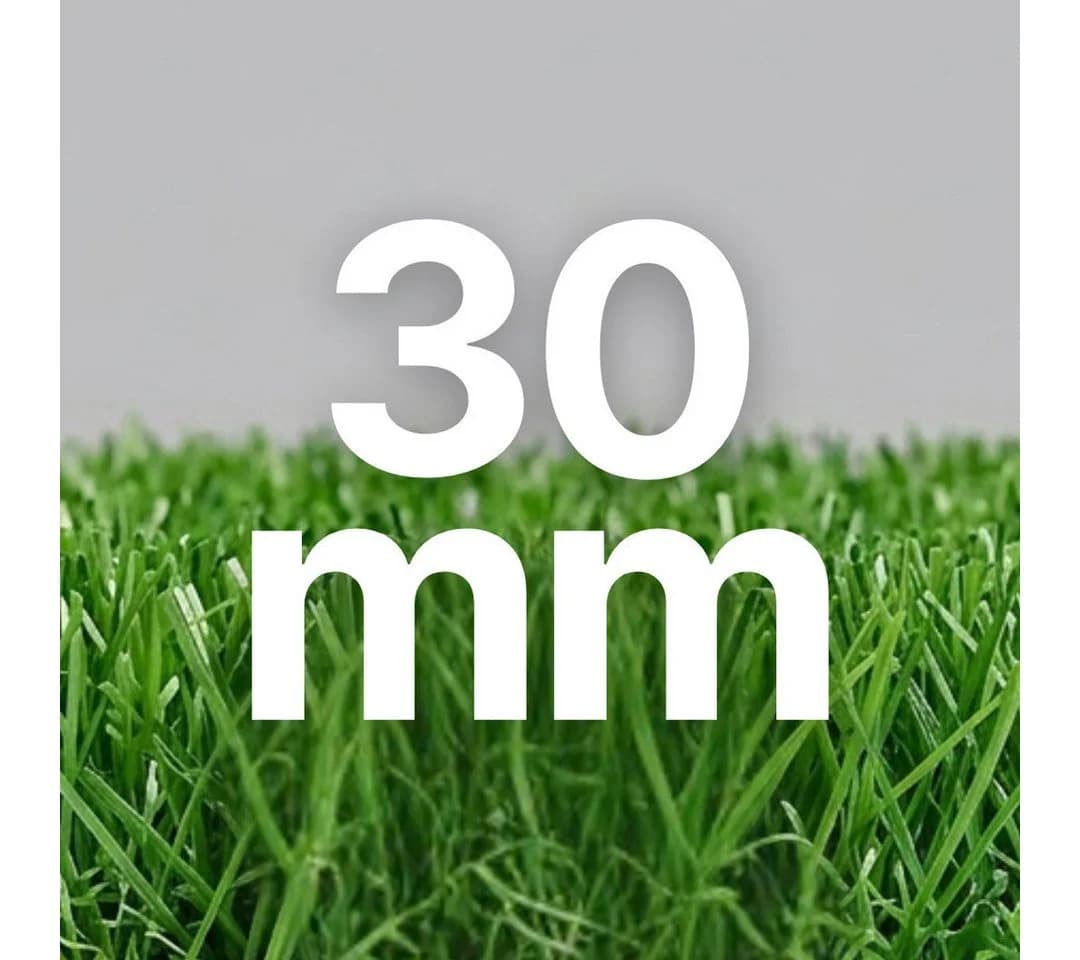 Tapiso Kunstrasen VERDE Grün 30 mm UV-beständig