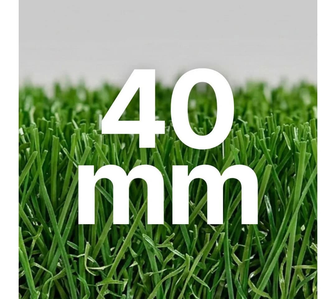 Tapiso Kunstrasen VERDE 40 mm UV-beständig pflegeleicht