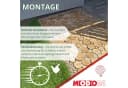 Modo24 Gartenweg aus Holzscheiben Tannenholz rustikal Bild 5