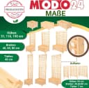 Modo24 Blumenkasten Kiefernholz Modulares System Bild 5